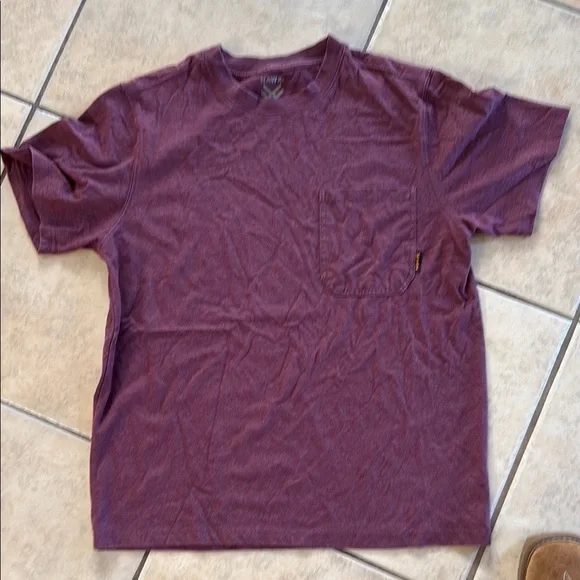 Red Short Sleeve Crew Neck Tee - Picture 2 of 5